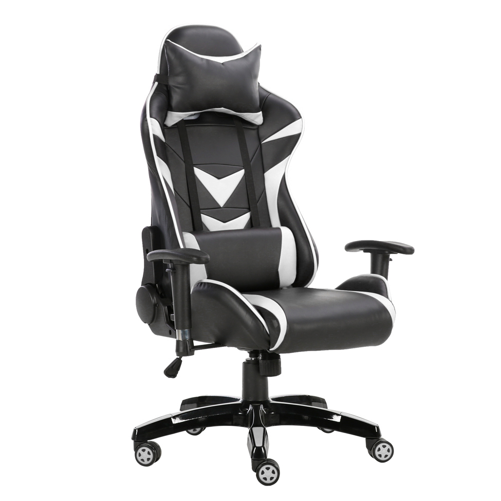 Cadeira Gamer Craft Preta e Branca