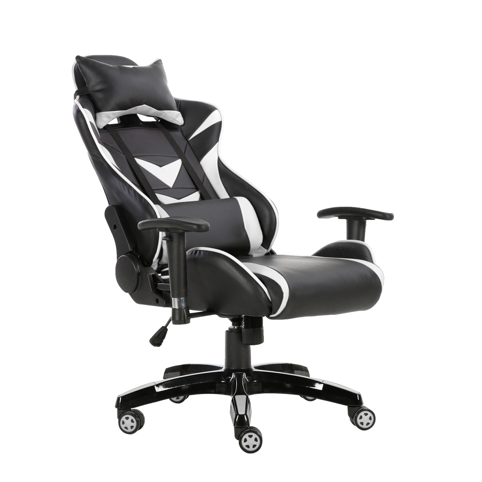 Cadeira Gamer Craft Preta e Branca