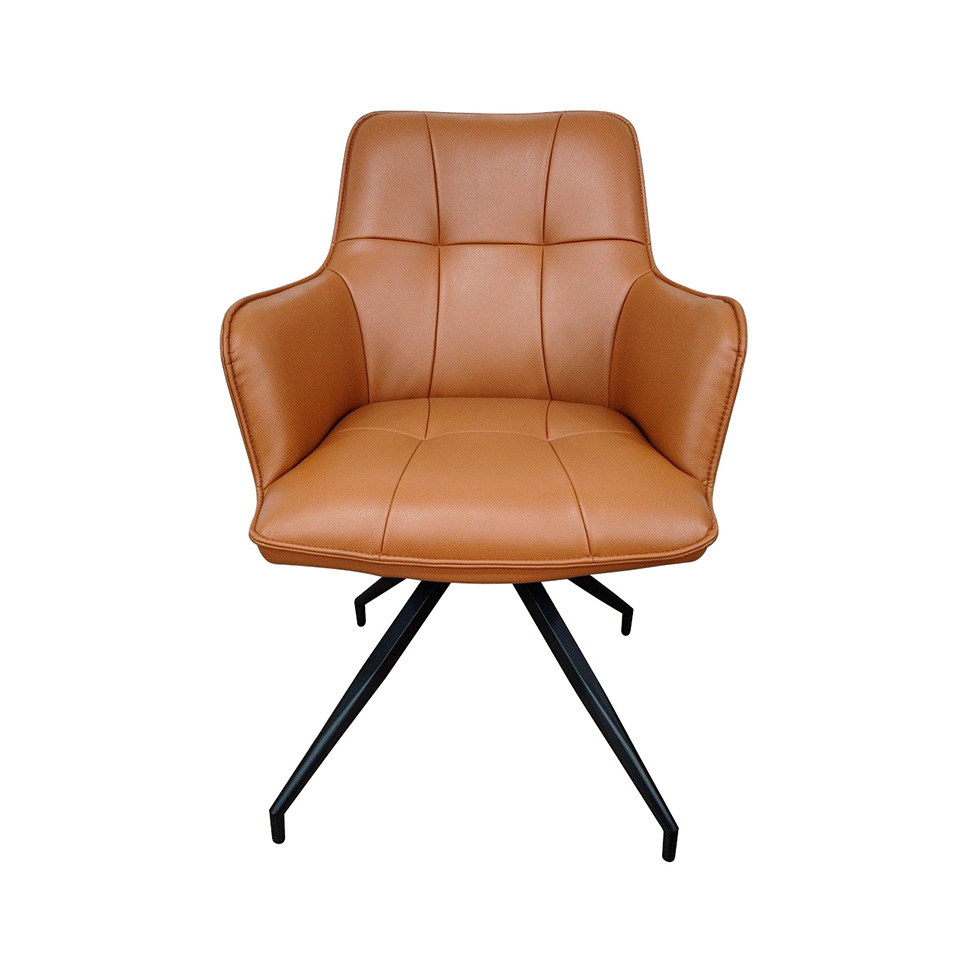 Cadeira Giratória Tauro Caramelo