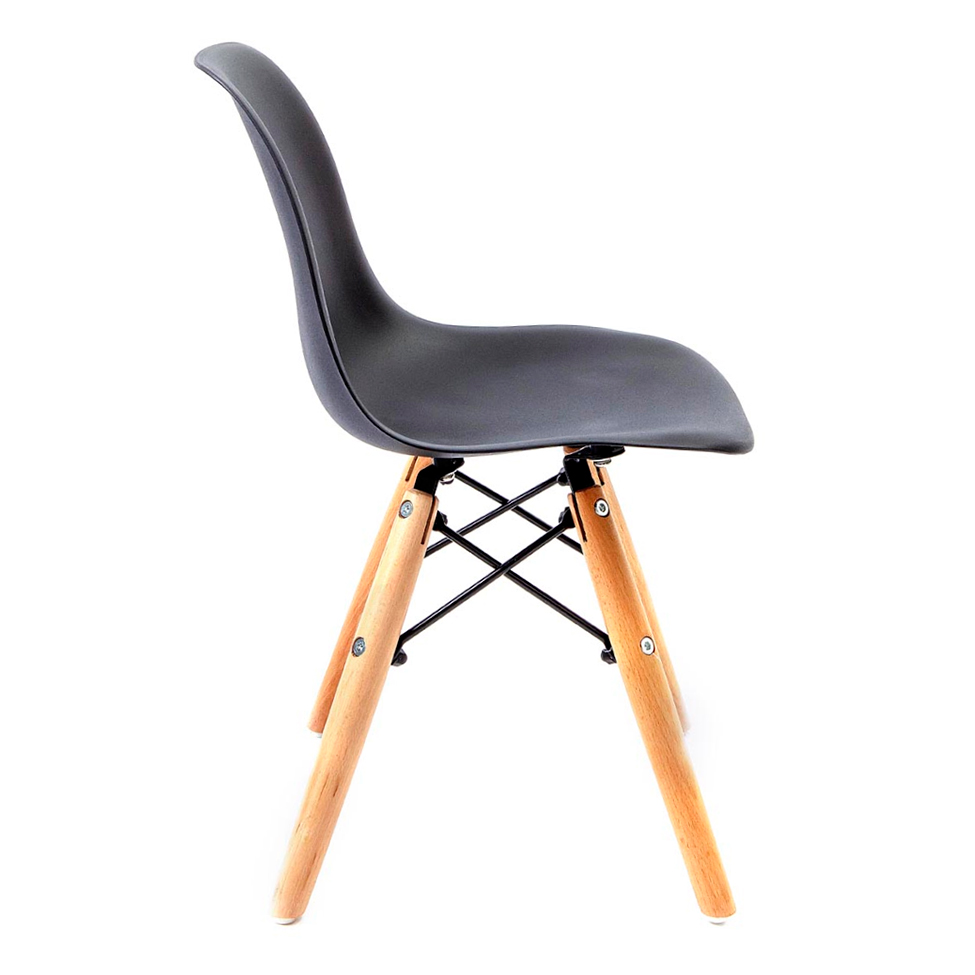 Cadeira Infantil Eames Preta