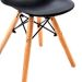 Cadeira Infantil Eames Preta