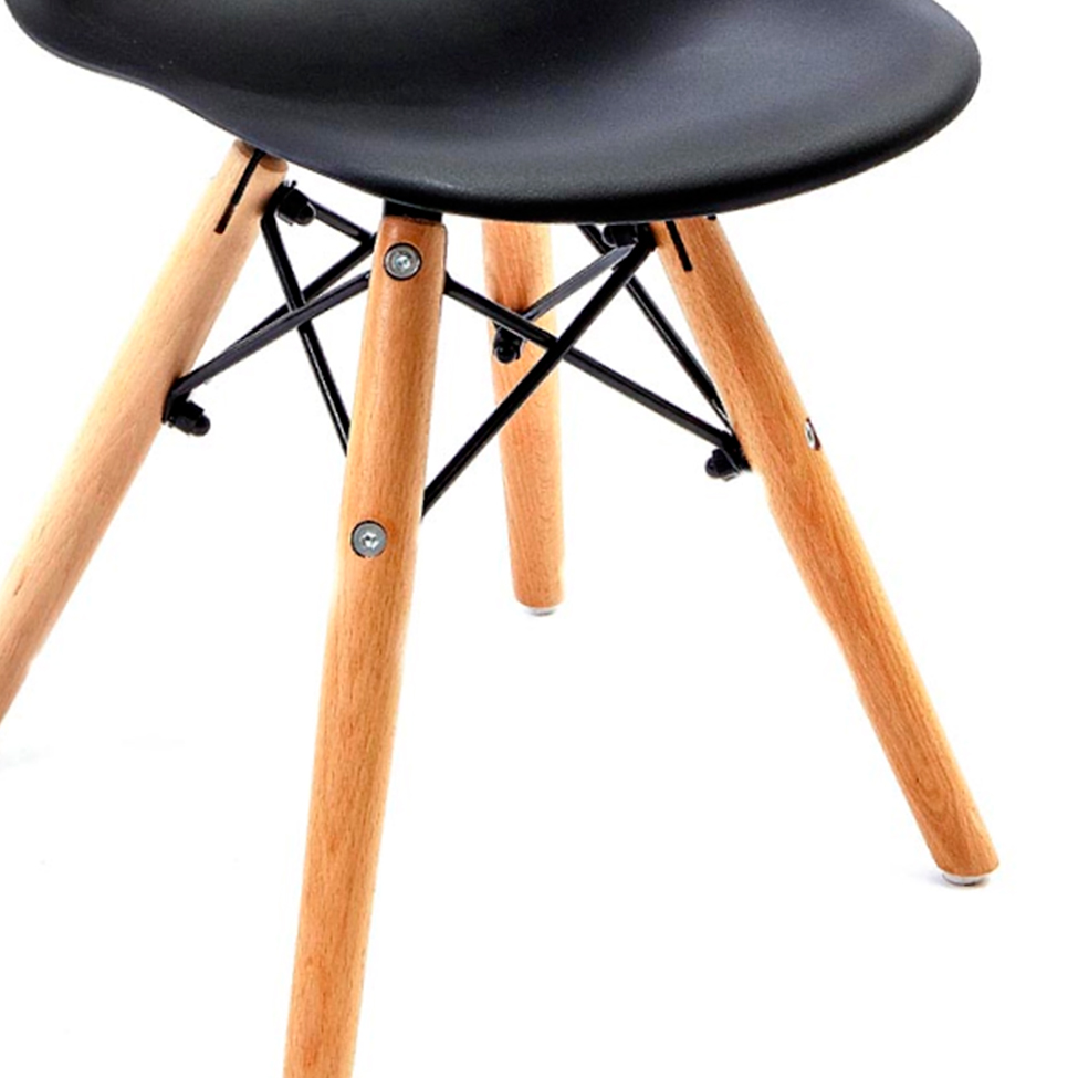Cadeira Infantil Eames Preta