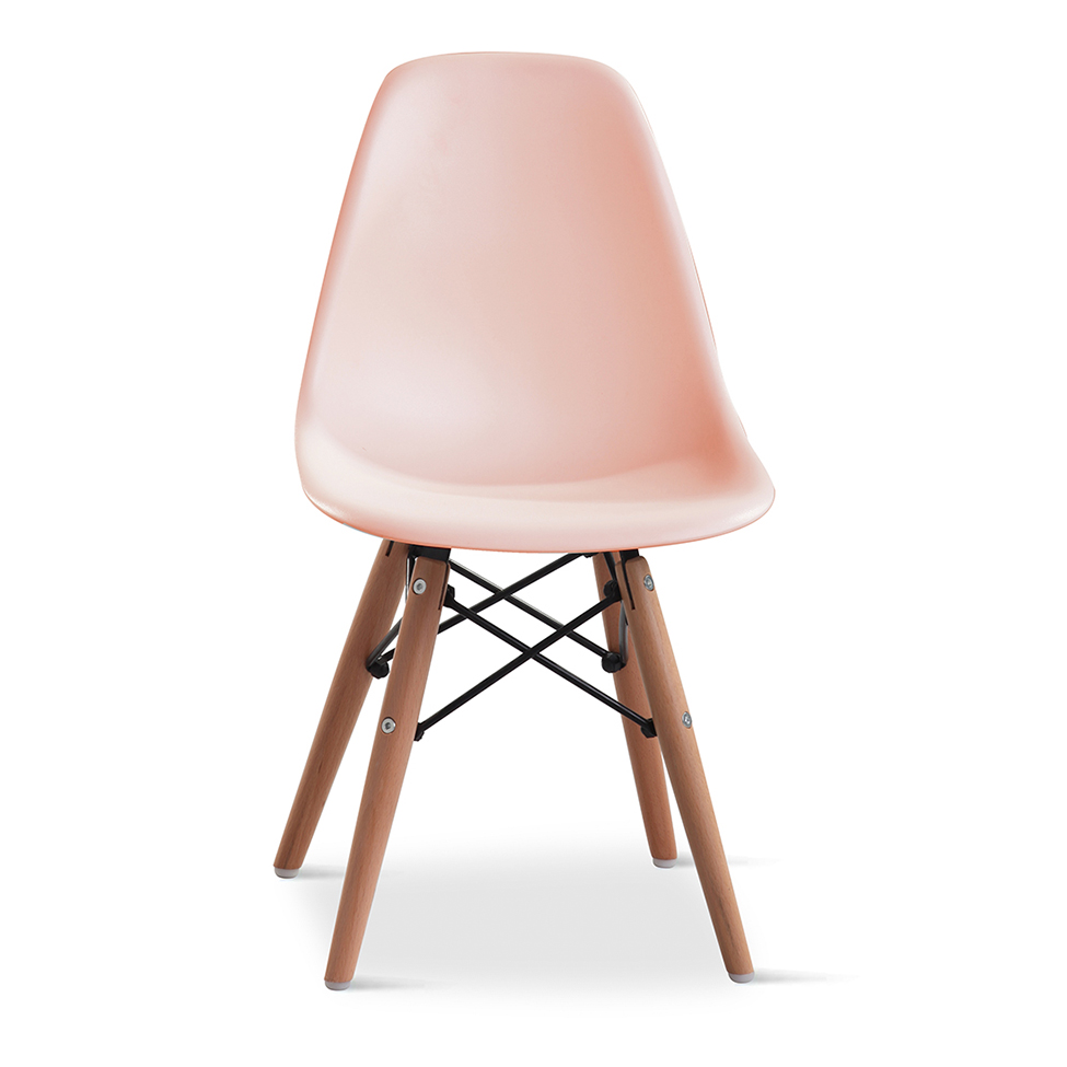 Cadeira Infantil Eames Rosa