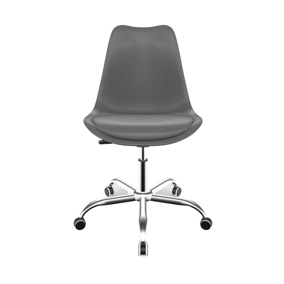 Cadeira Saarinen Office Konkret e Cromada
