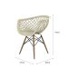 Cadeira Web DSW Fendi