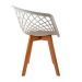 Cadeira Web Wood Branca
