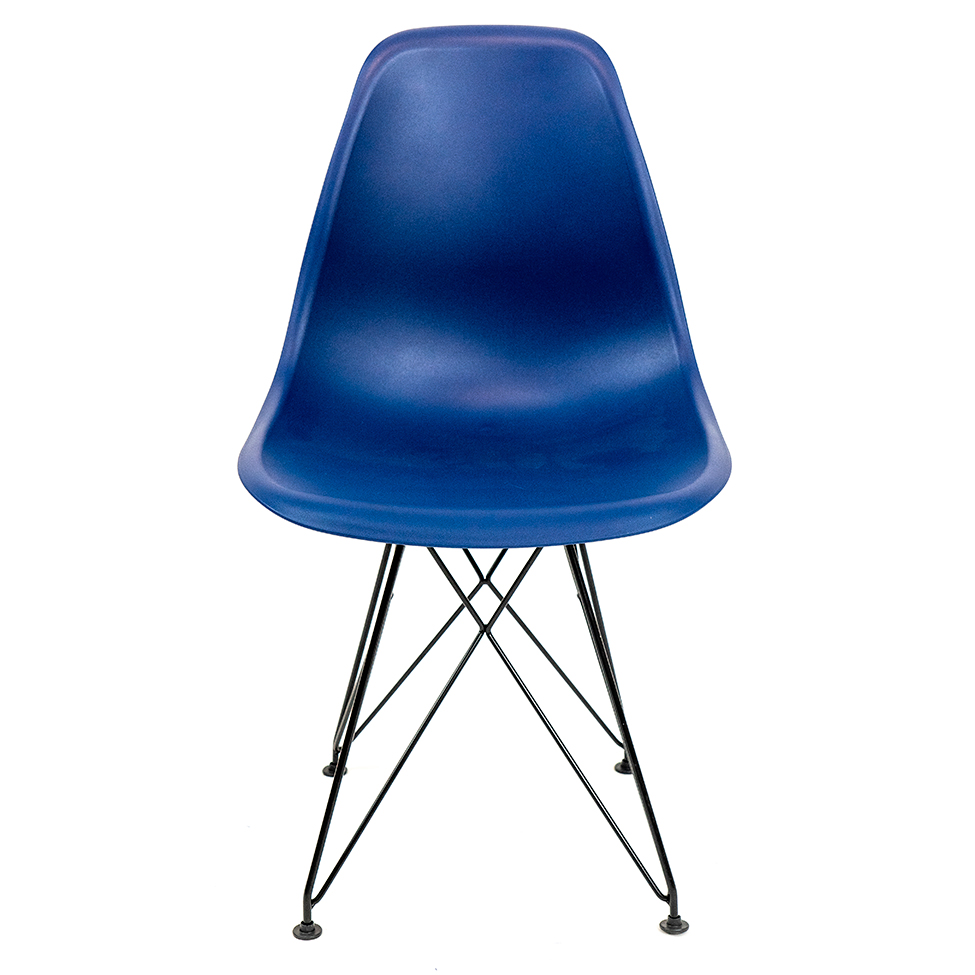 Cadeira de Cozinha Eames Azul Marinho