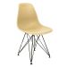 Cadeira de Cozinha Eames Preta e Fendi