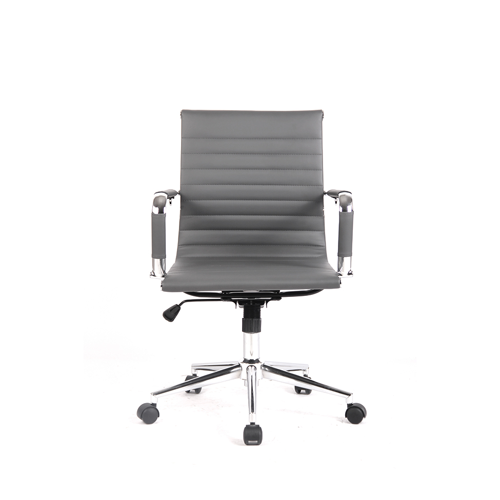 Cadeira de Escritório Diretor Giratória New Best Cinza