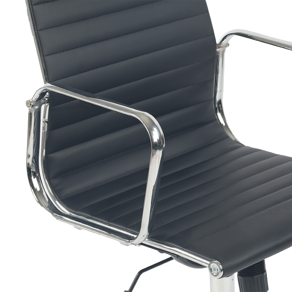 Cadeira de Escritório Giratória Diretor New Elite Preta