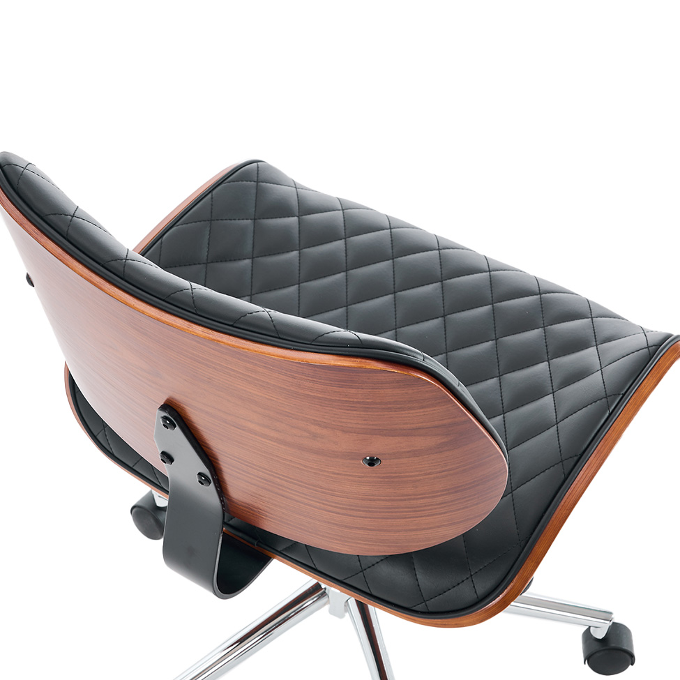 Cadeira de Escritório Giratória Diretor Sória Preta