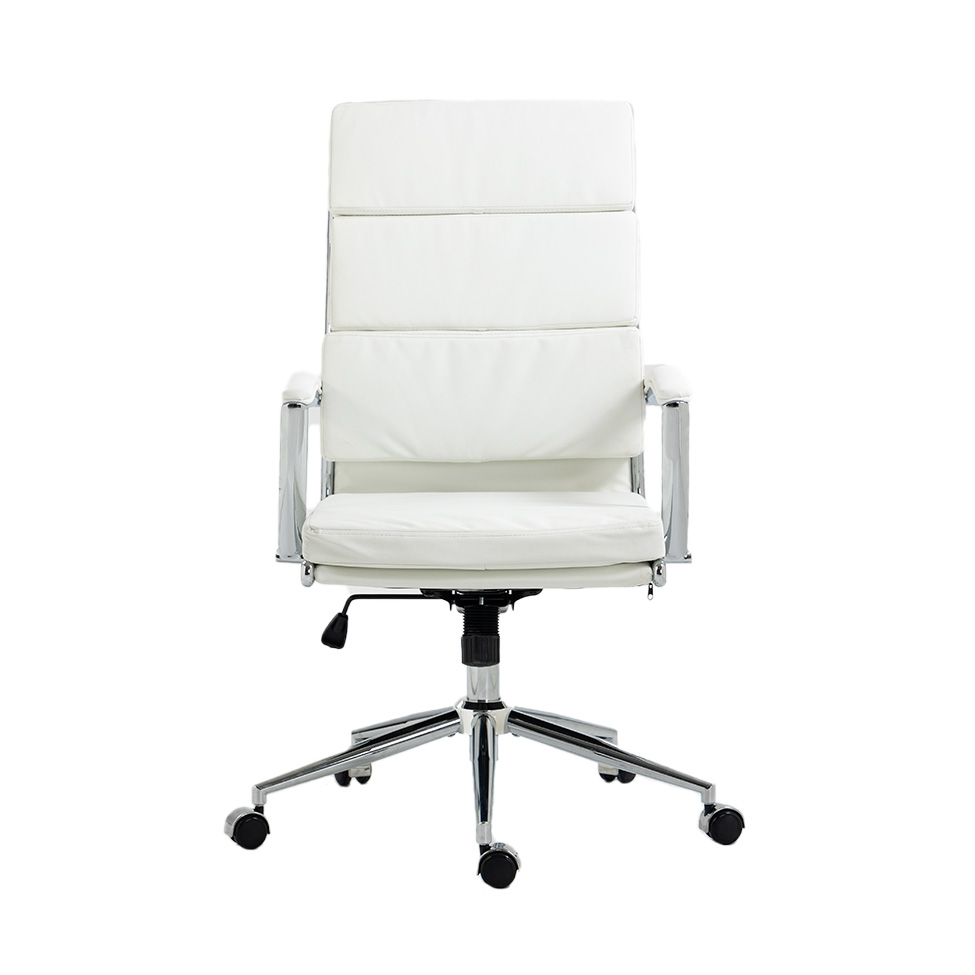Cadeira de Escritório Giratória Presidente Ágate Branca