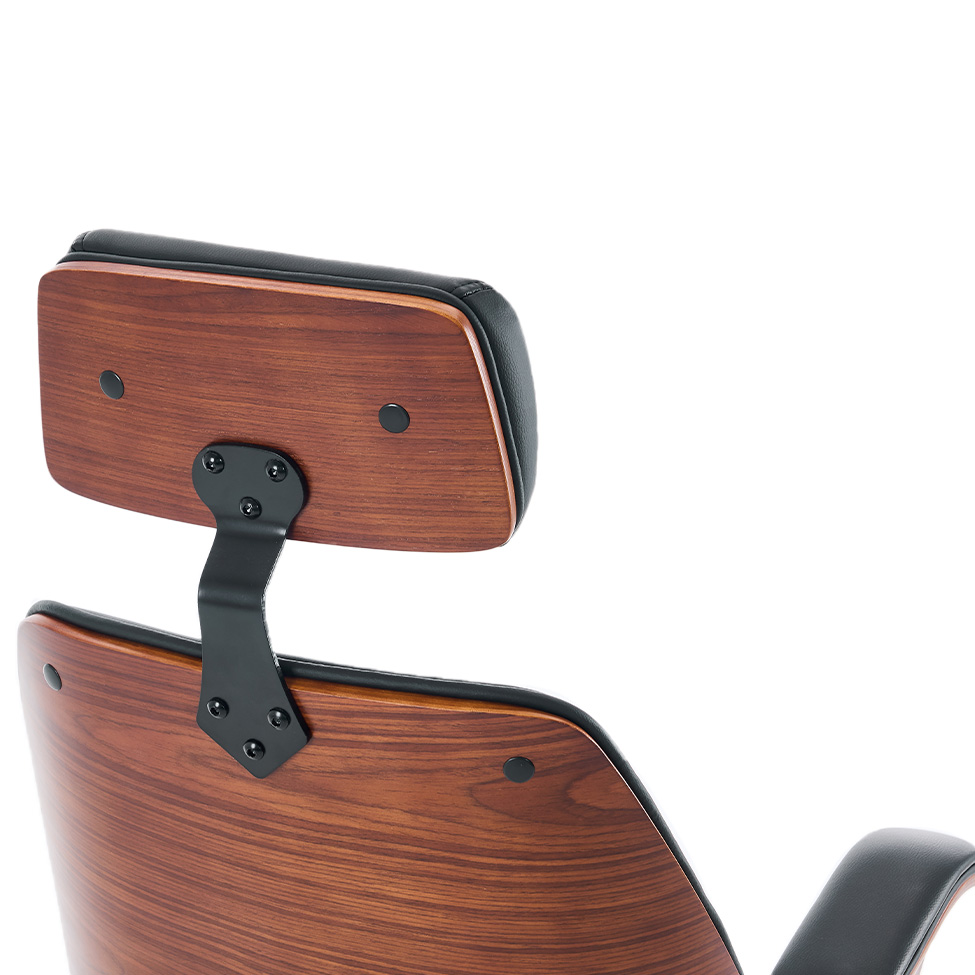 Cadeira de Escritório Giratória Presidente Orion Preta