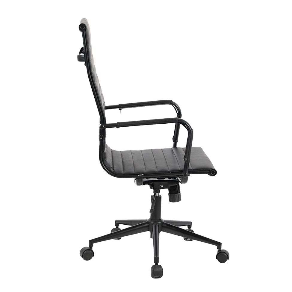 Cadeira de Escritório Presidente Giratória com Relax New Best All-Black Preta