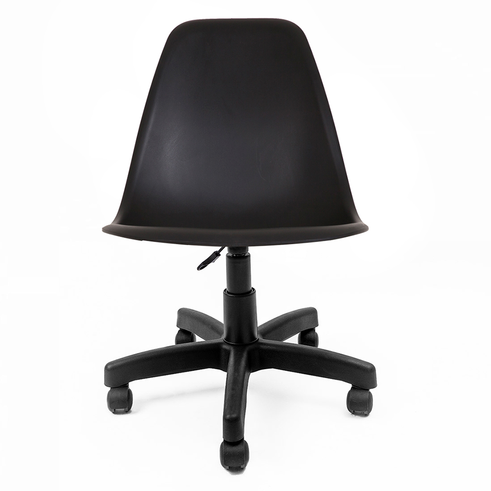 Cadeira de Escritório Secretária Eames Preta