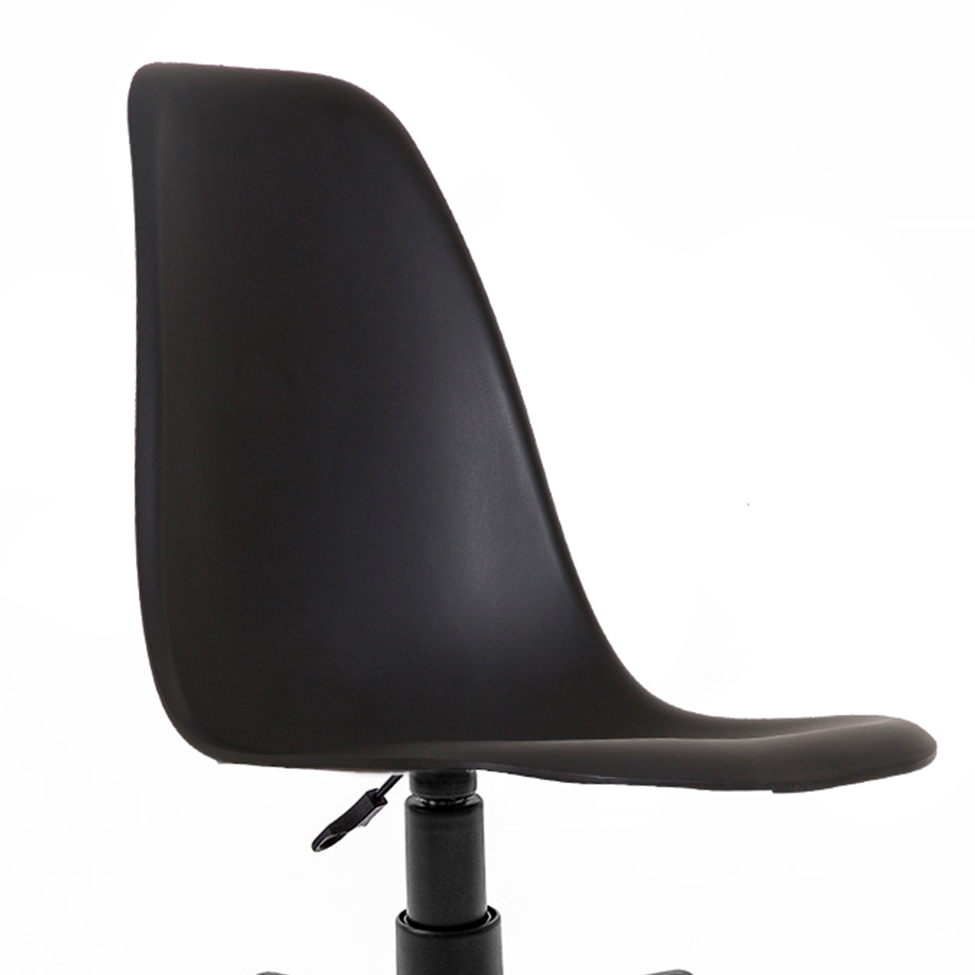 Cadeira de Escritório Secretária Eames Preta