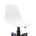 Cadeira de Escritório Secretária Eames Preta e Branca