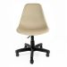 Cadeira de Escritório Secretária Eames Preta e Fendi