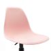 Cadeira de Escritório Secretária Eames Preta e Rosa