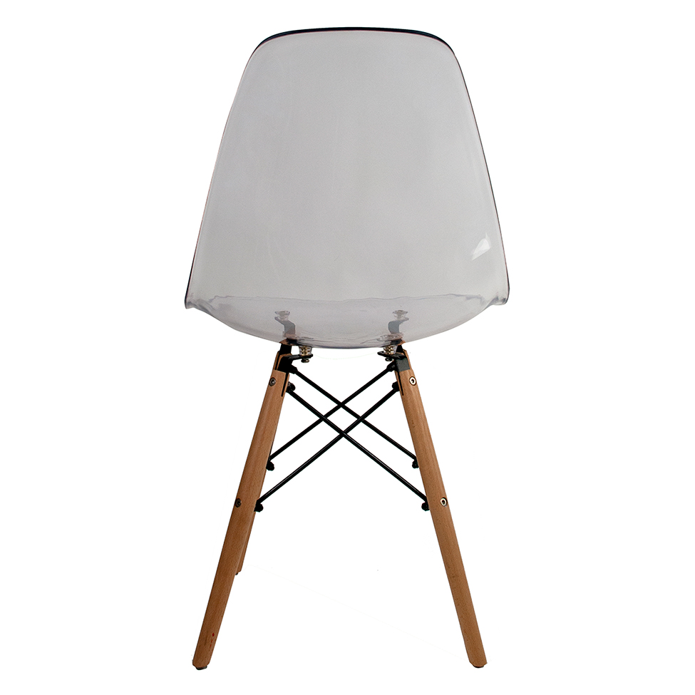 Cadeira de Jantar Charles Eames Cristal