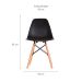 Cadeira de Jantar Charles Eames I Preta