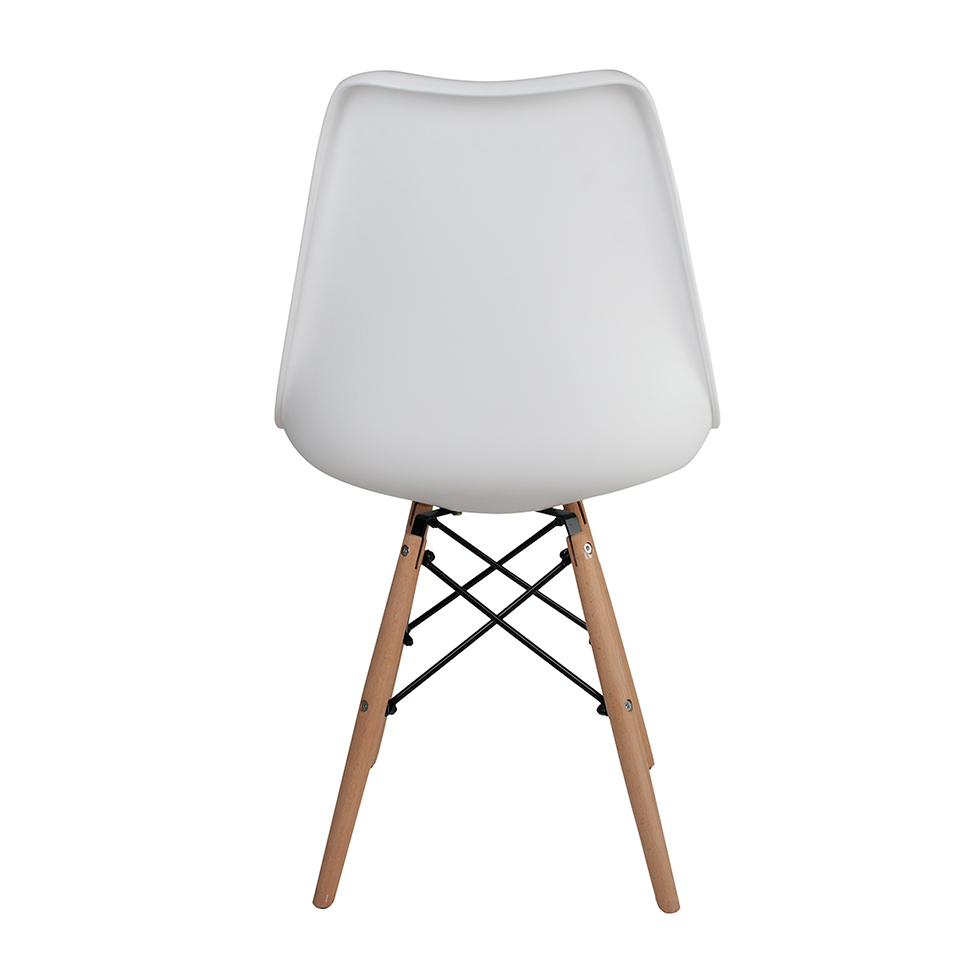 Cadeira de Jantar Eames Saarinen Leda I Branca