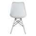 Cadeira de Jantar Eames Saarinen Leda II Branca