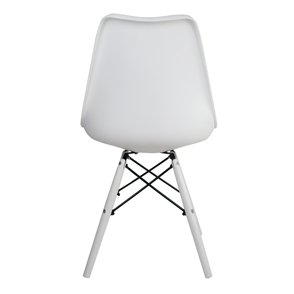Cadeira de Jantar Eames Saarinen Leda II Branca
