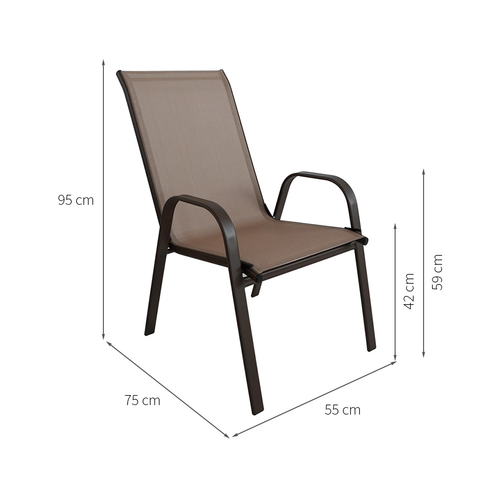 Cadeira de Jardim Rio Marrom