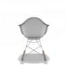 Cadeiras Eames Arm Balanço Branca