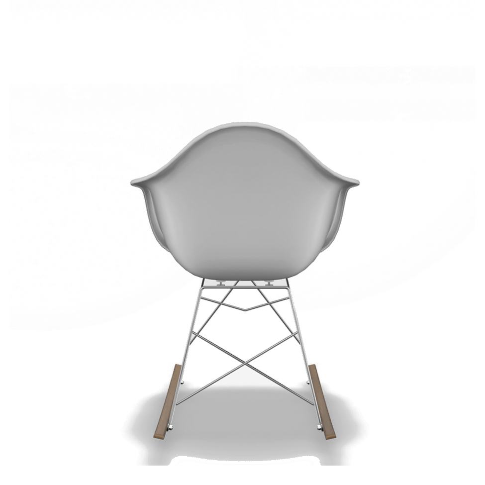 Cadeiras Eames Arm Balanço Branca