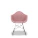 Cadeiras Eames Arm Balanço Rosa