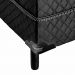 Cama Box Solteiro Conjugada Unyco D28 Ortopédico Preta