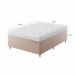 Cama Box com Colchão Casal Sigma Care (23x138x188) Bege e Branco