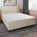 Cama Box com Colchão Casal Stella Molas Ensacadas (60x138x188) Bege