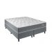 Cama Box com Colchão Queen Celine Molas Ensacadas (62x158x198) Cinza