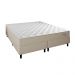 Cama Box com Colchão Queen Stella Molas Ensacadas (60x158x198) Bege