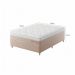 Cama Box com Colchão Viúva Sigma Care (23x128x188) Bege e Branco