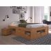 Cama Casal Kiara Madeira Maci