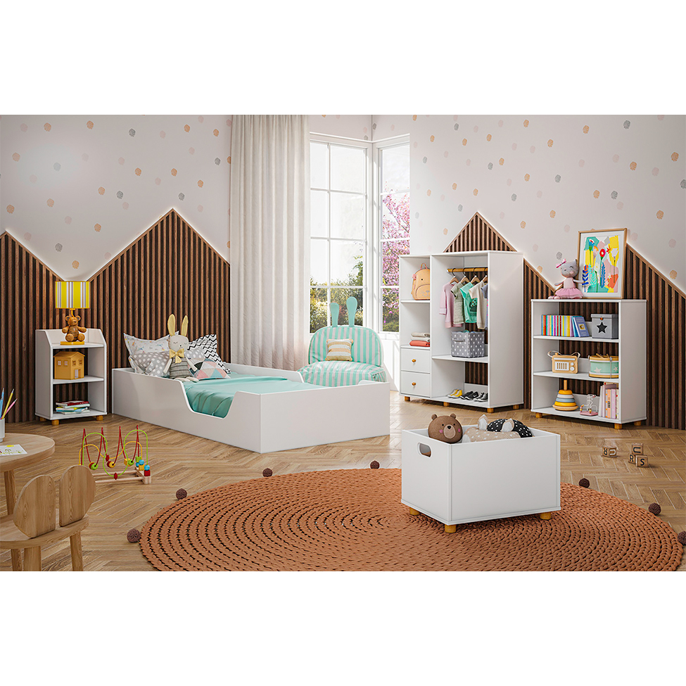 Cama Montessoriana Soneca Branca