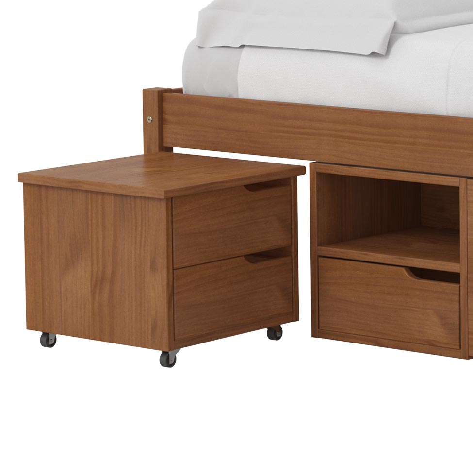 Cama Queen Kiara Madeira Maci
