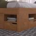 Cama Queen Kiara Madeira Maci