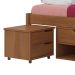 Cama Solteiro Kiara Madeira Maci