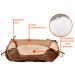 Cama para Pet Akita Suede Bege e Marrom 55 cm