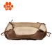 Cama para Pet Akita Suede Bege e Marrom 55 cm