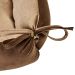 Cama para Pet Akita Suede Bege e Marrom 68 cm