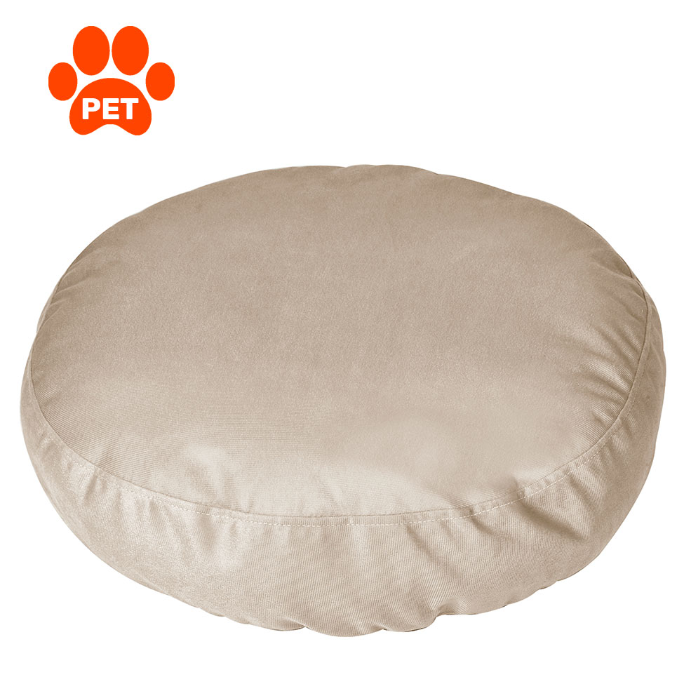 Cama para Pet Poodle Suede Bege 42 cm