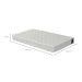 Colchão Casal Atmos Misto D28 (17x138x188) Branco