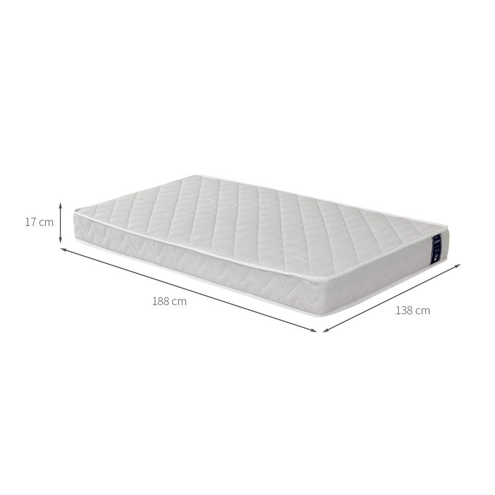 Colchão Casal Atmos Misto D28 (17x138x188) Branco