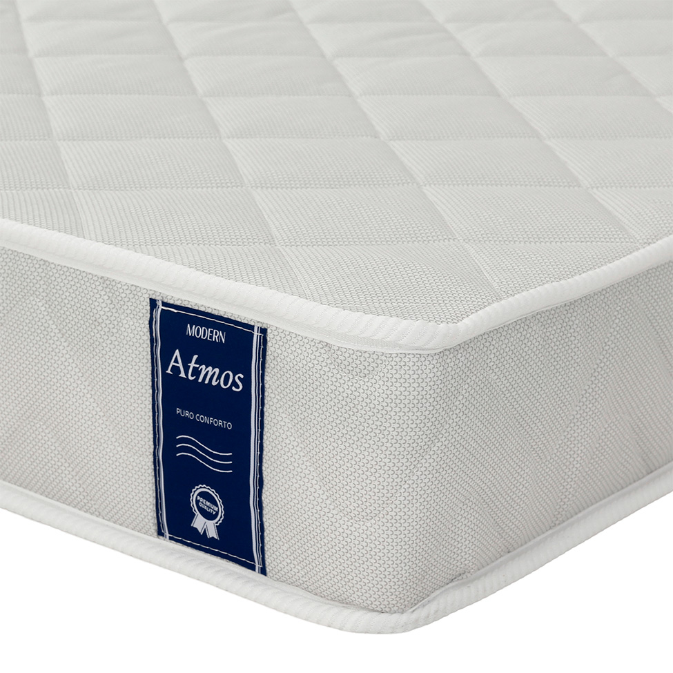 Colchão Casal Atmos Misto D28 (17x138x188) Branco
